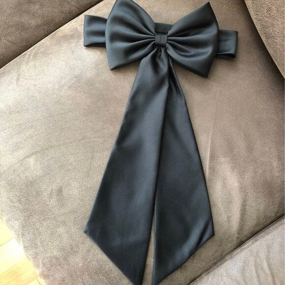 David's bridal tulle Flower Girl Dress detachable satin large bow sash size 7 - Picture 8 of 11